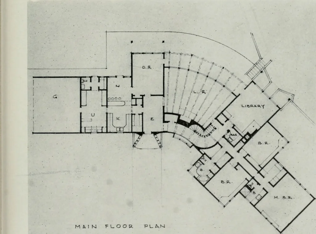 An illustration from Architect and engineer, 1905, leaf 542