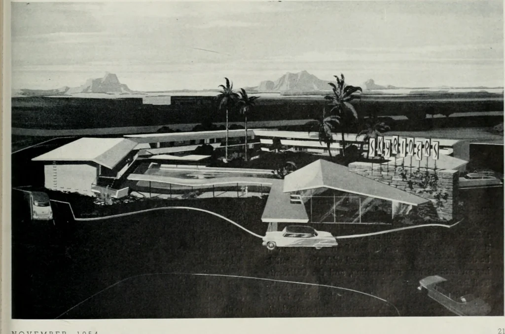 An illustration from Architect and engineer, 1905, leaf 552