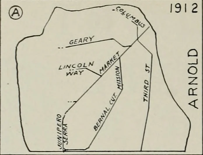 An illustration from Architect and engineer, 1905, leaf 553