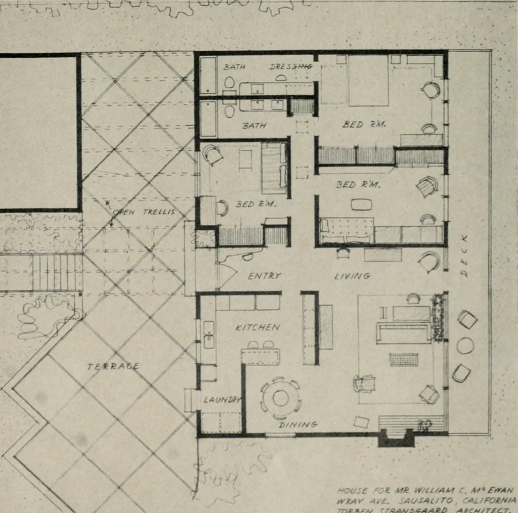 An illustration from Architect and engineer, 1905, leaf 80