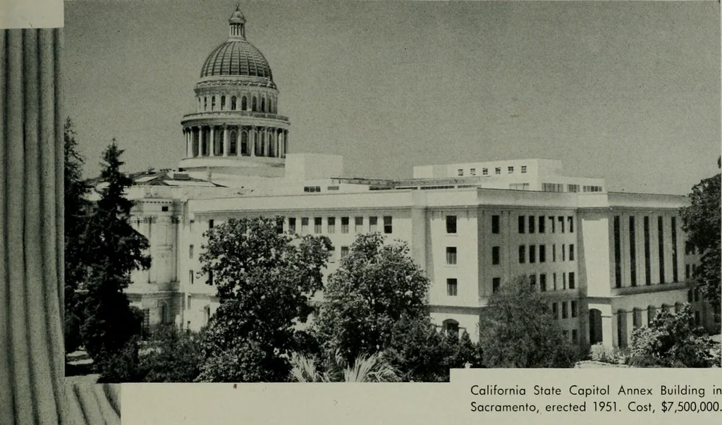 An illustration from Architect and engineer, 1905, leaf 106