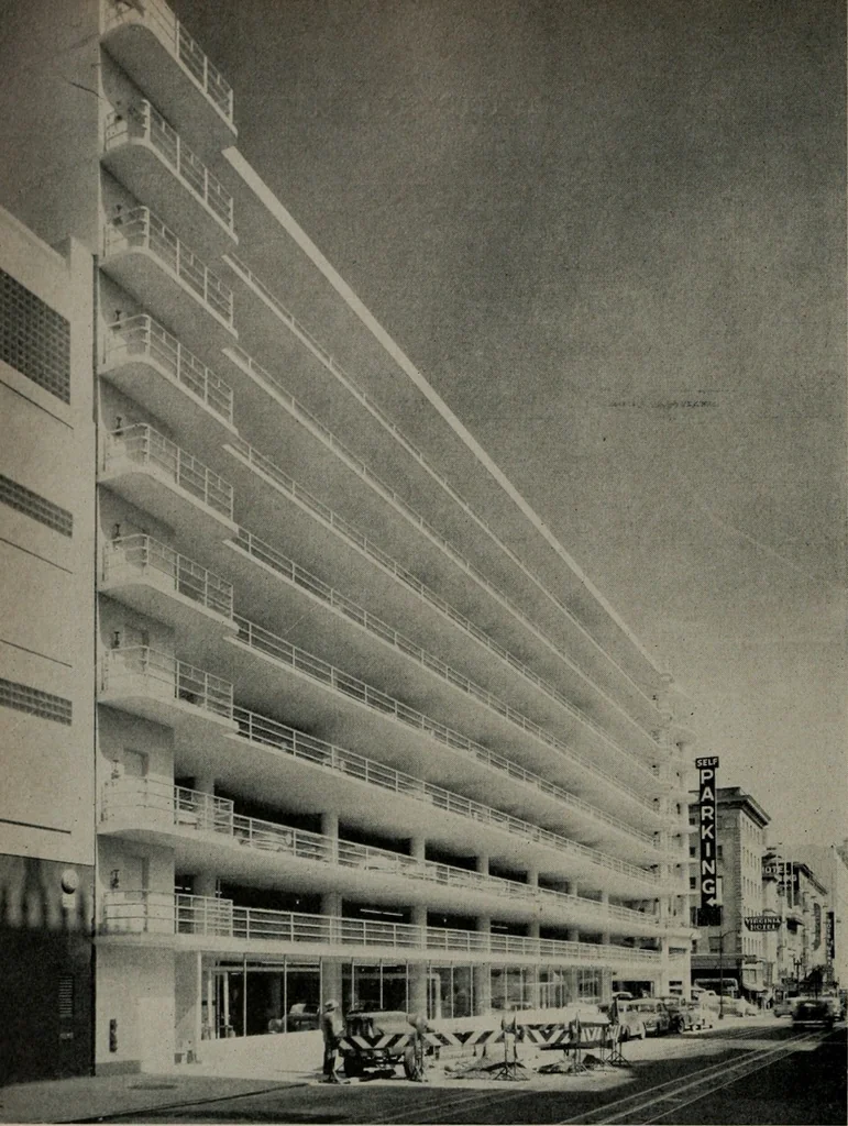 An illustration from Architect and engineer, 1905, leaf 159
