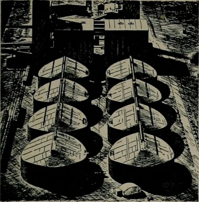 An illustration from Architect and engineer, 1905, leaf 202