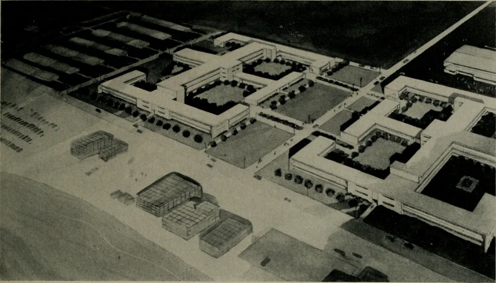 An illustration from Architect and engineer, 1905, leaf 222