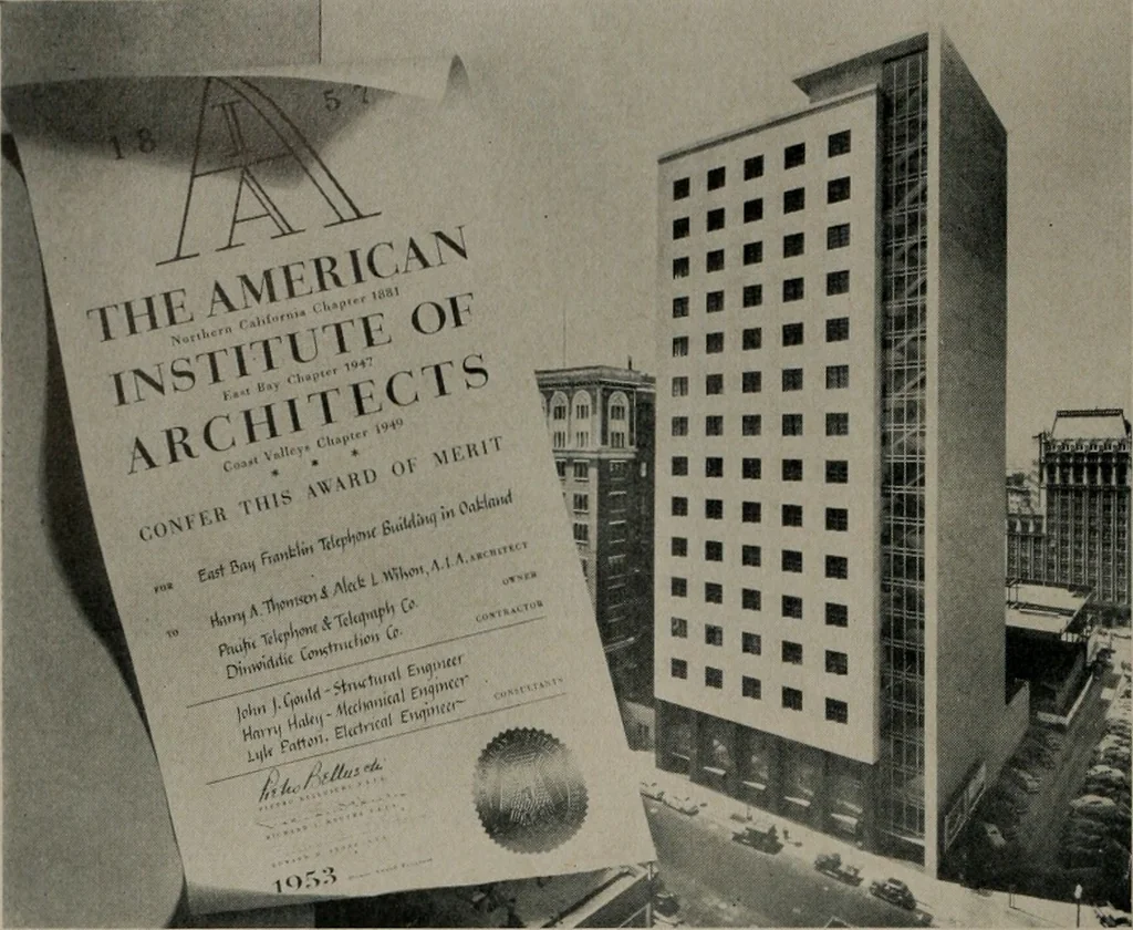 An illustration from Architect and engineer, 1905, leaf 265