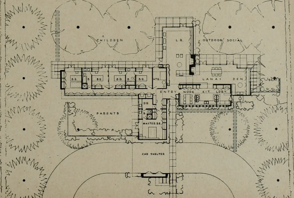 An illustration from Architect and engineer, 1905, leaf 310