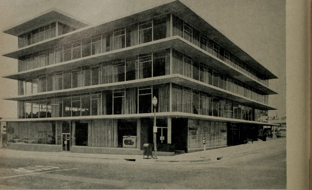 An illustration from Architect and engineer, 1905, leaf 411