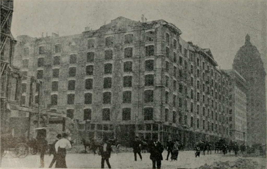 An illustration from Architect and engineer, 1905, leaf 519