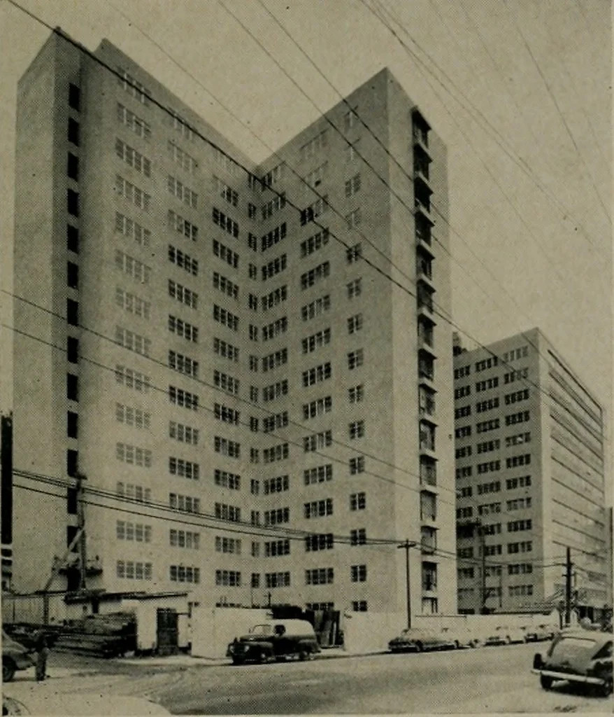 An illustration from Architect and engineer, 1905, leaf 548