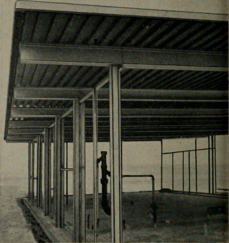 An illustration from Architect and engineer, 1905, leaf 569