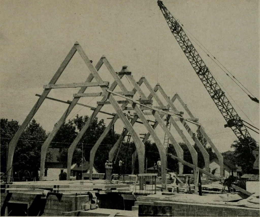 An illustration from Architect and engineer, 1905, leaf 578