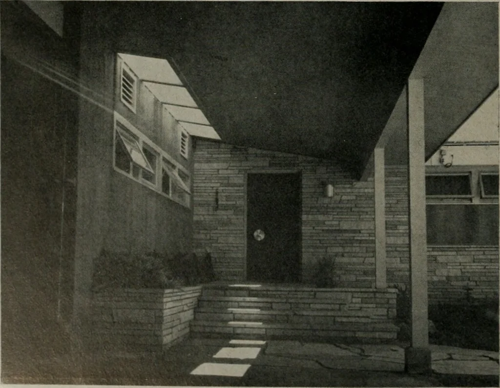 An illustration from Architect and engineer, 1905, leaf 585