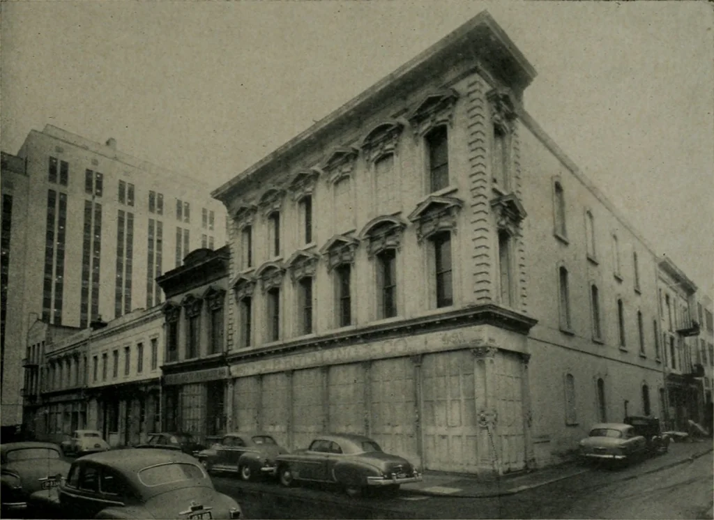An illustration from Architect and engineer, 1905, leaf 68