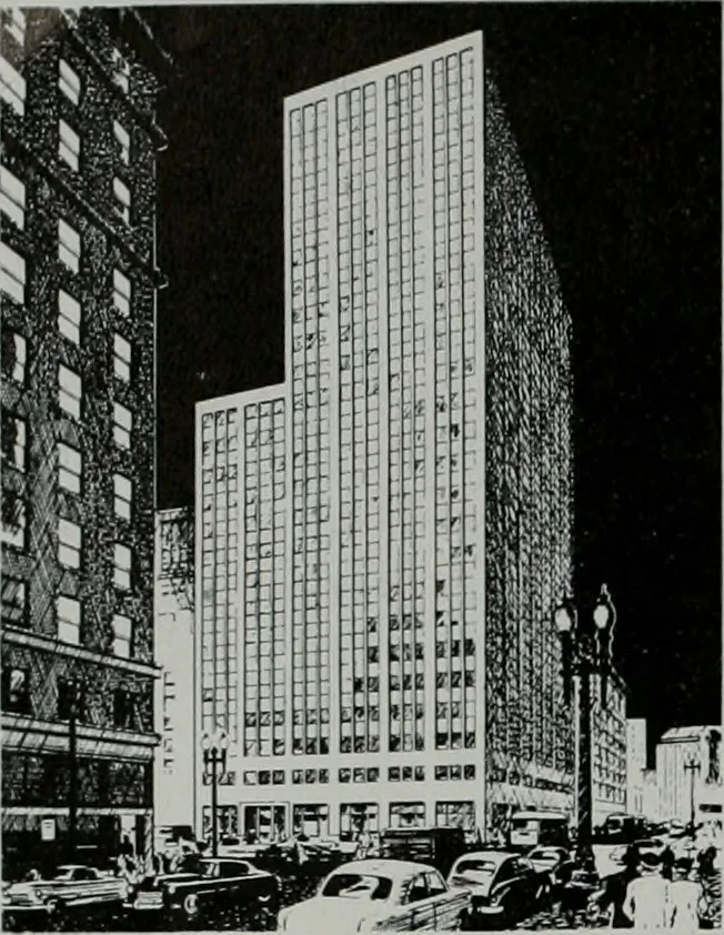 An illustration from Architect and engineer, 1905, leaf 7