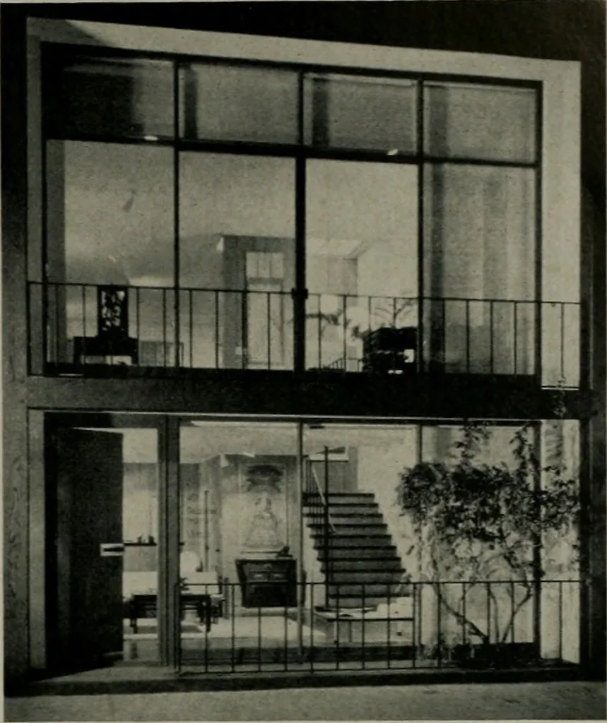 An illustration from Architect and engineer, 1905, leaf 72