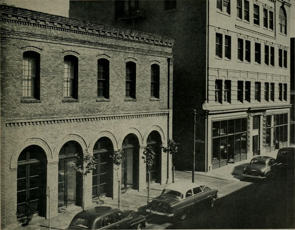An illustration from Architect and engineer, 1905, leaf 72