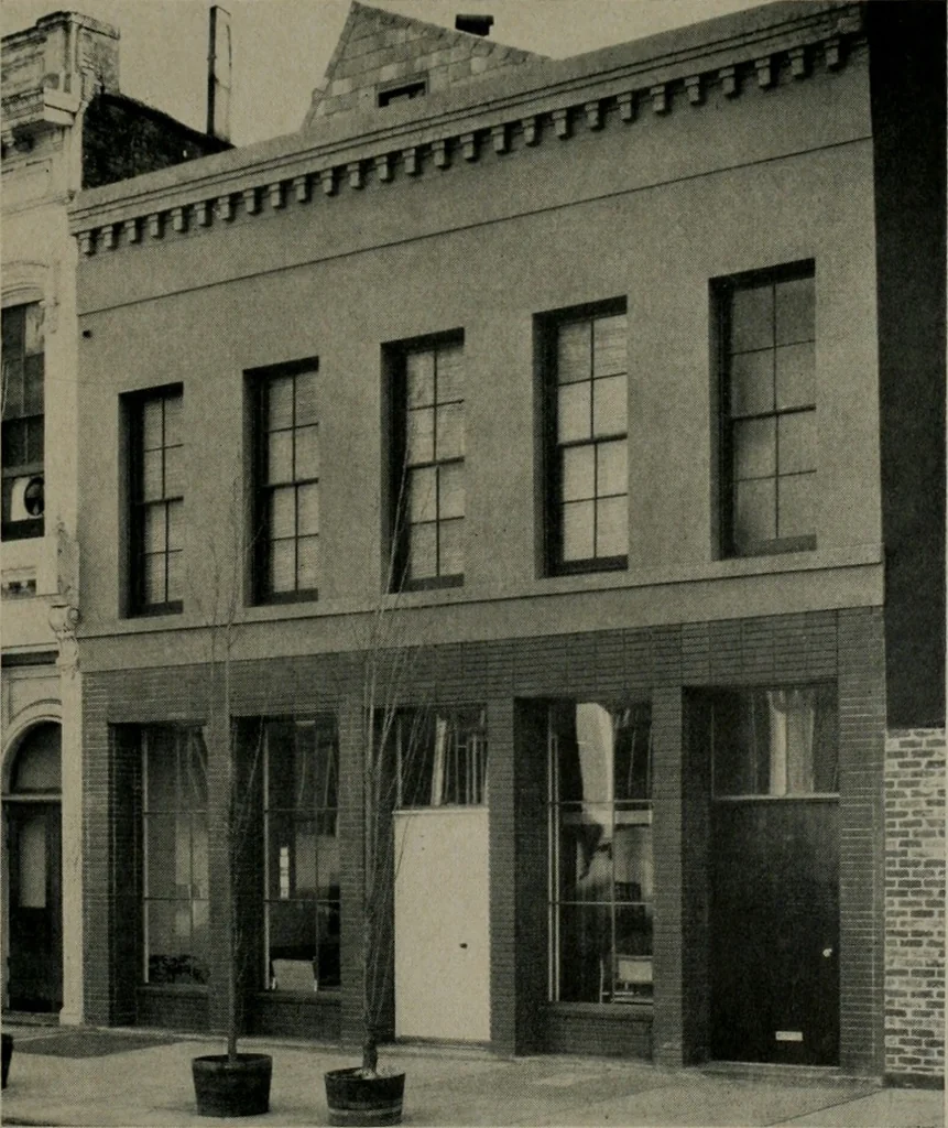 An illustration from Architect and engineer, 1905, leaf 74
