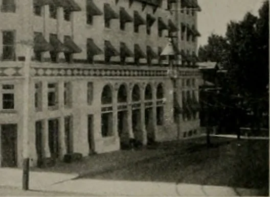 An illustration from The Architect & engineer of California and the Pacific Coast, 1905, leaf 13