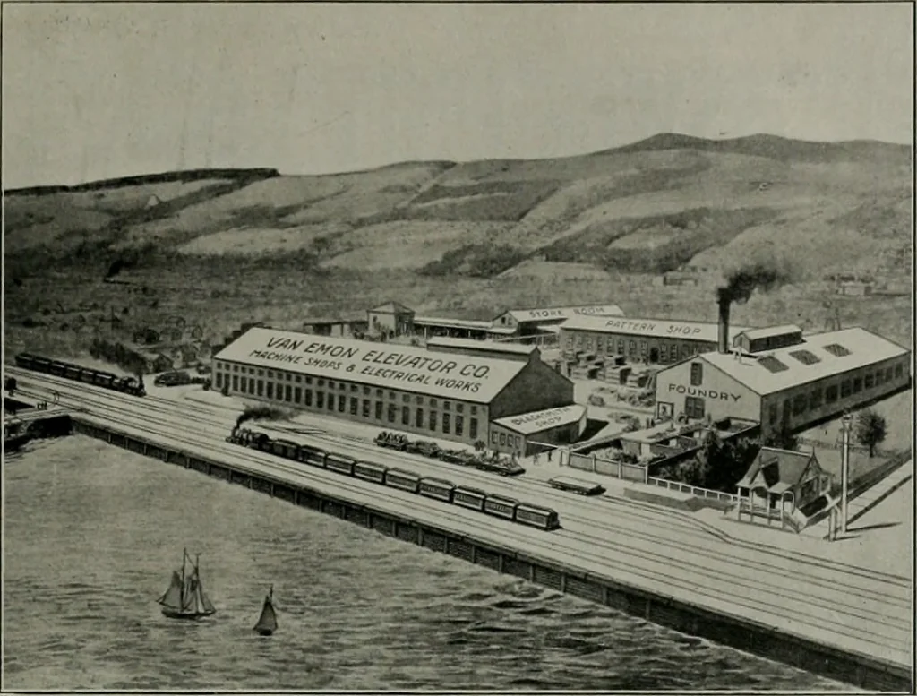 An illustration from The Architect & engineer of California and the Pacific Coast, 1905, leaf 170