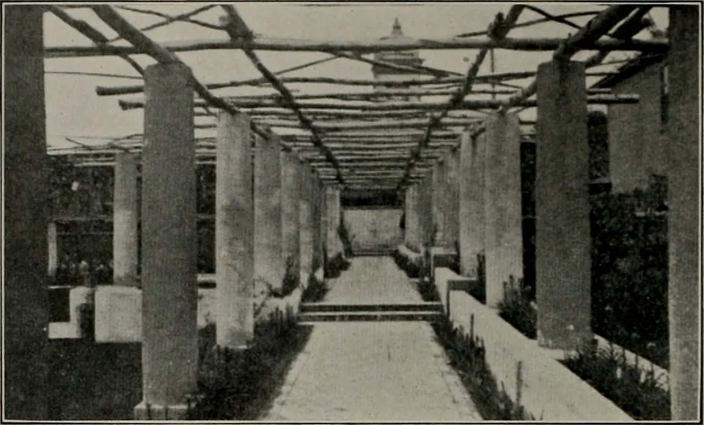 An illustration from The Architect & engineer of California and the Pacific Coast, 1905, leaf 207