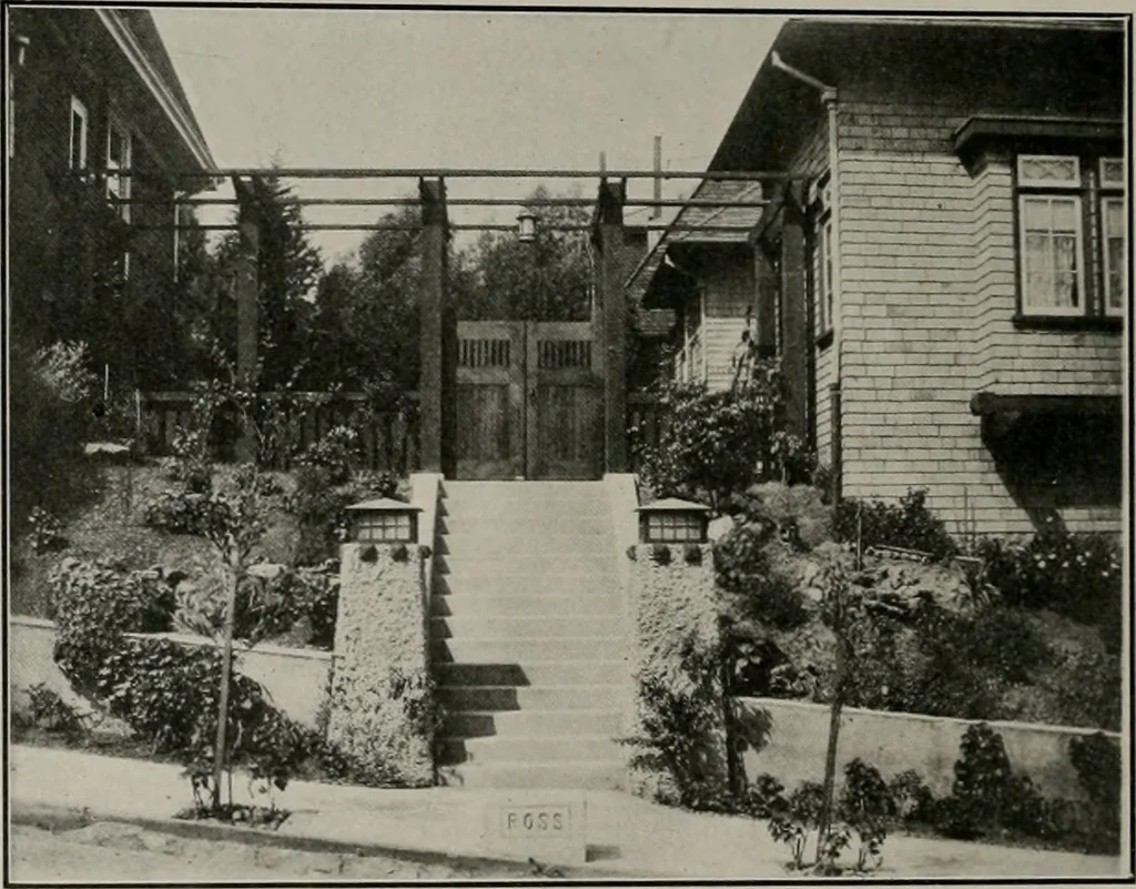 An illustration from The Architect & engineer of California and the Pacific Coast, 1905, leaf 207