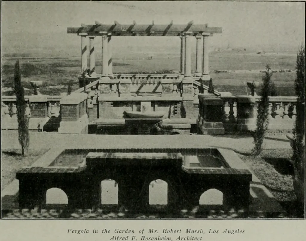 An illustration from The Architect & engineer of California and the Pacific Coast, 1905, leaf 208