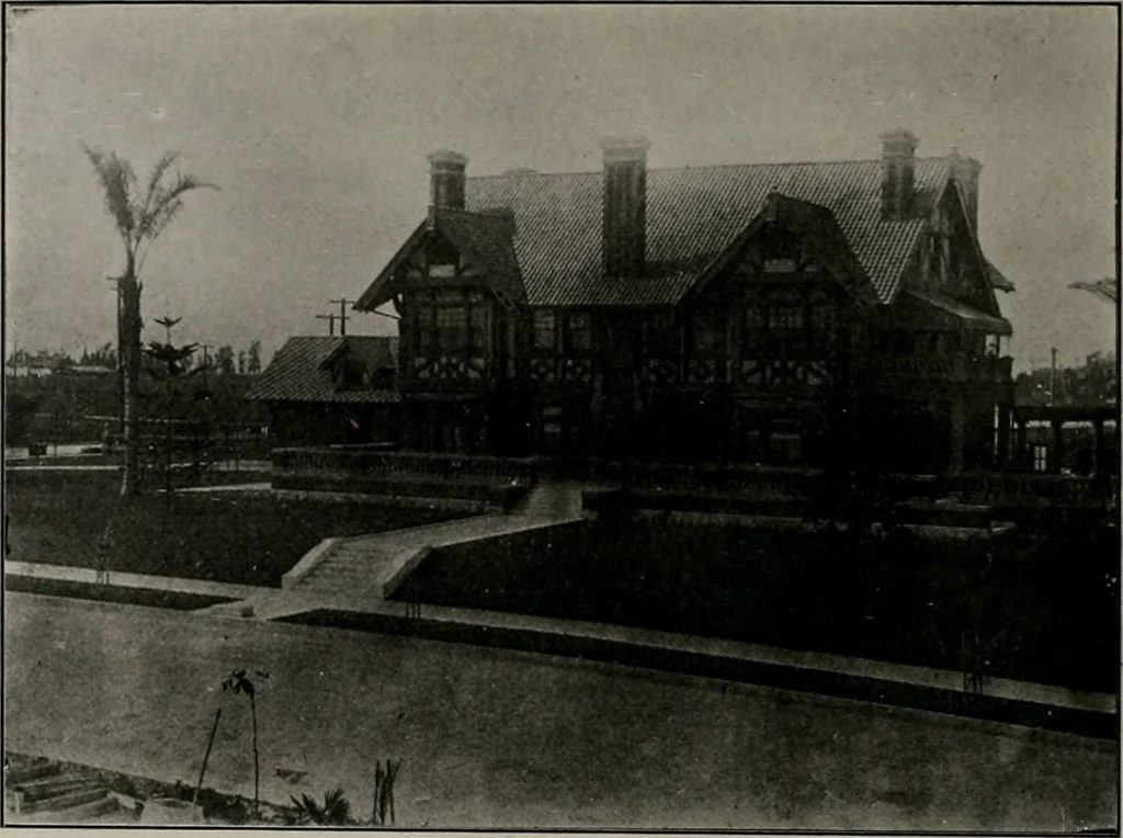 An illustration from The Architect & engineer of California and the Pacific Coast, 1905, leaf 209