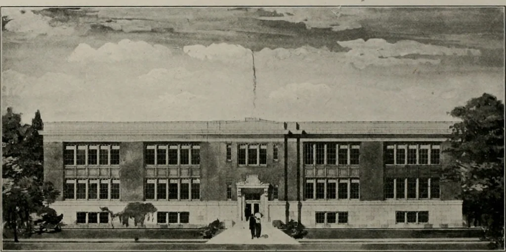 An illustration from The Architect & engineer of California and the Pacific Coast, 1905, leaf 231