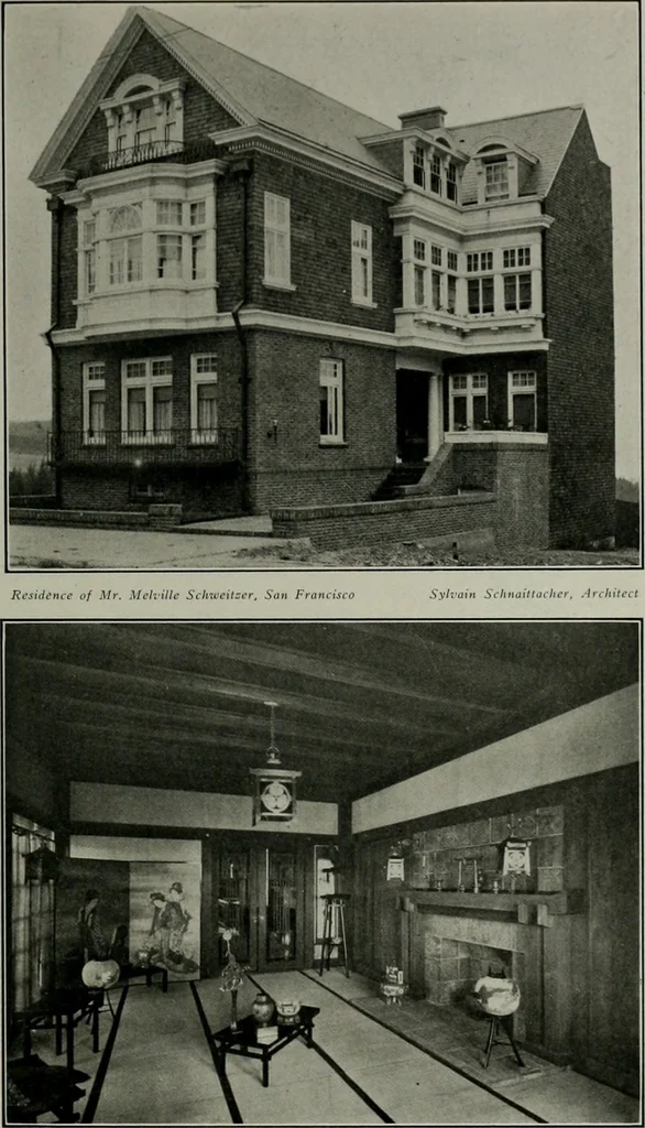 An illustration from The Architect & engineer of California and the Pacific Coast, 1905, leaf 240