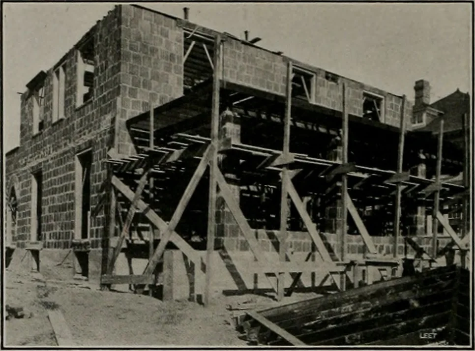 An illustration from The Architect & engineer of California and the Pacific Coast, 1905, leaf 243