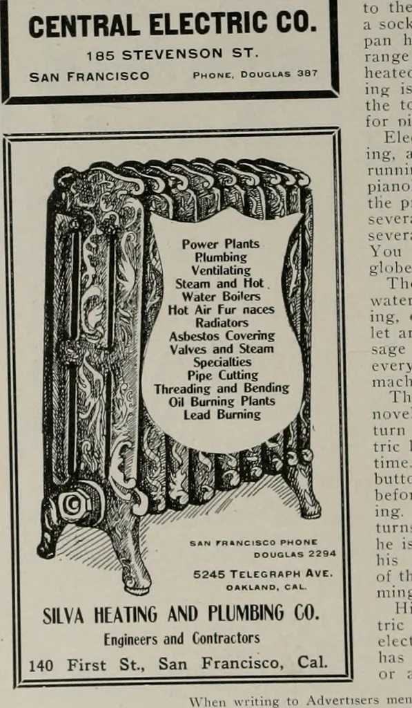 An illustration from The Architect & engineer of California and the Pacific Coast, 1905, leaf 277