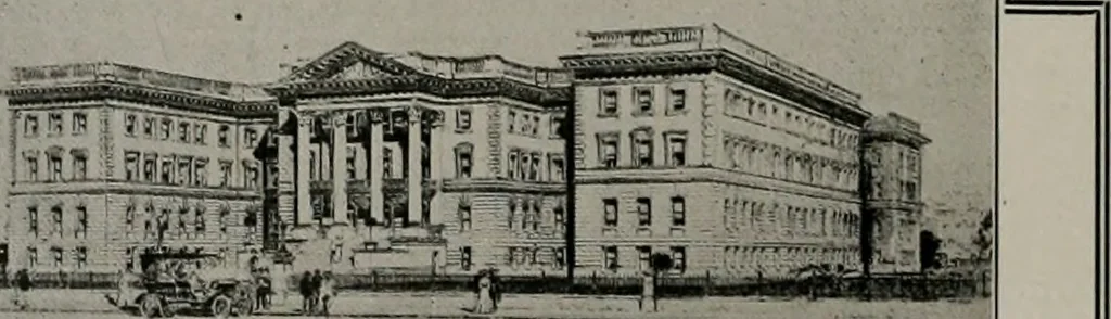 An illustration from The Architect & engineer of California and the Pacific Coast, 1905, leaf 279