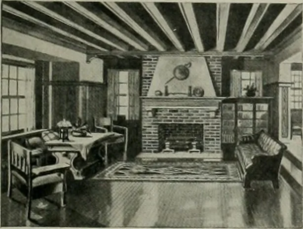 An illustration from The Architect & engineer of California and the Pacific Coast, 1905, leaf 30