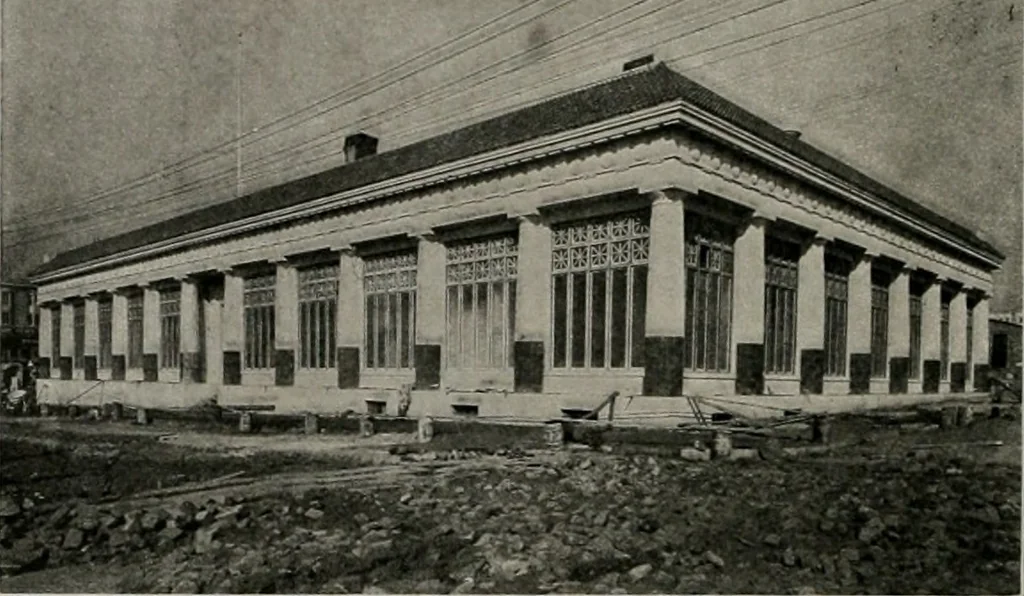 An illustration from The Architect & engineer of California and the Pacific Coast, 1905, leaf 337