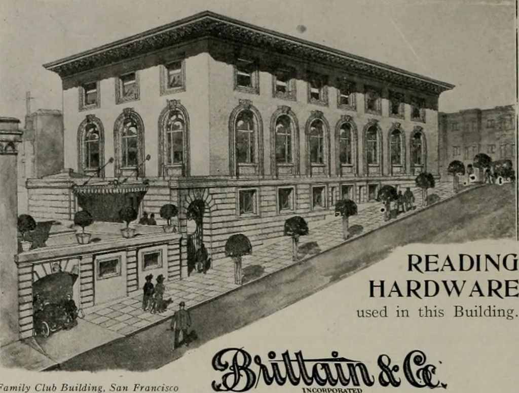 An illustration from The Architect & engineer of California and the Pacific Coast, 1905, leaf 353