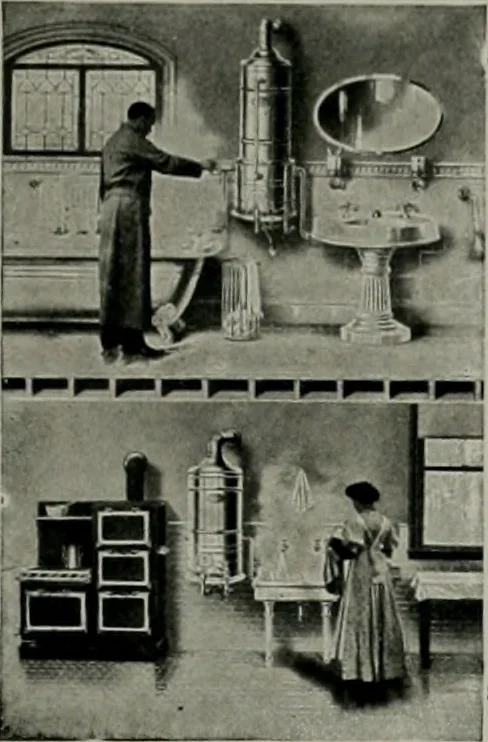 An illustration from The Architect & engineer of California and the Pacific Coast, 1905, leaf 354