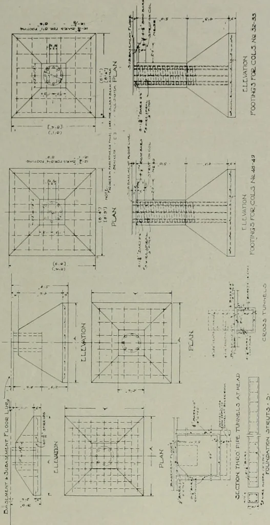 An illustration from The Architect & engineer of California and the Pacific Coast, 1905, leaf 370