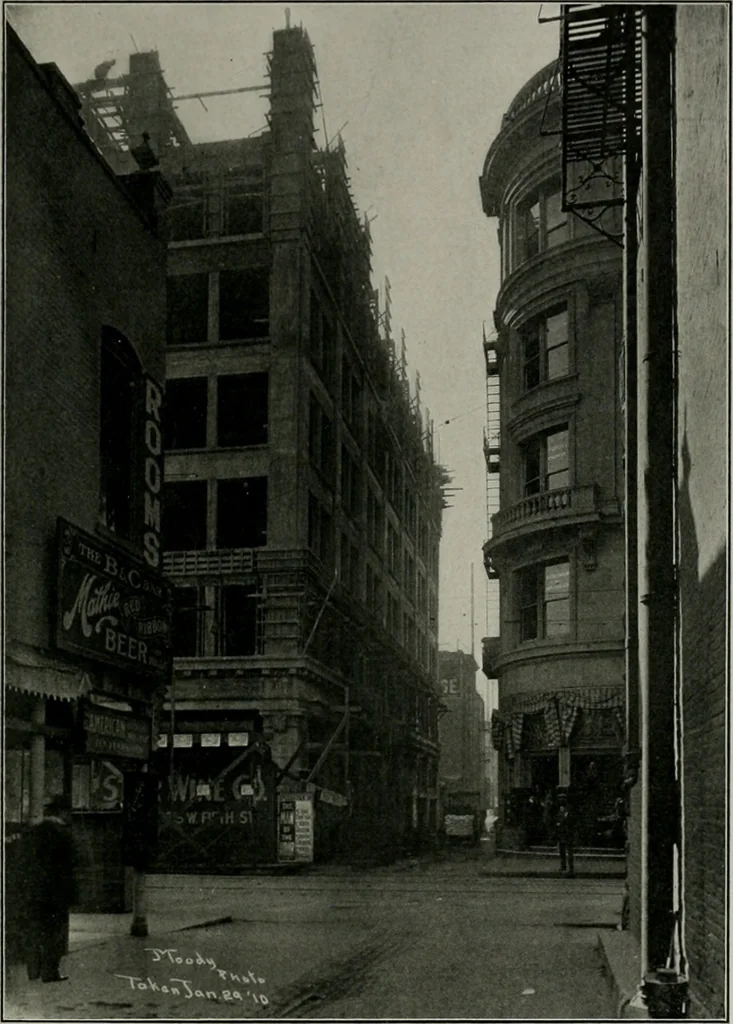 An illustration from The Architect & engineer of California and the Pacific Coast, 1905, leaf 372