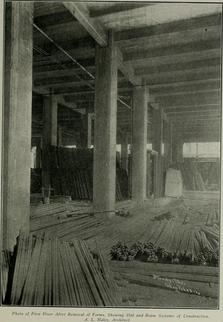 An illustration from The Architect & engineer of California and the Pacific Coast, 1905, leaf 378
