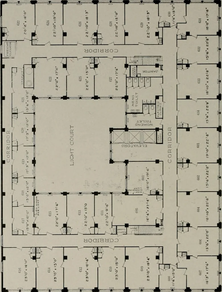 An illustration from The Architect & engineer of California and the Pacific Coast, 1905, leaf 381
