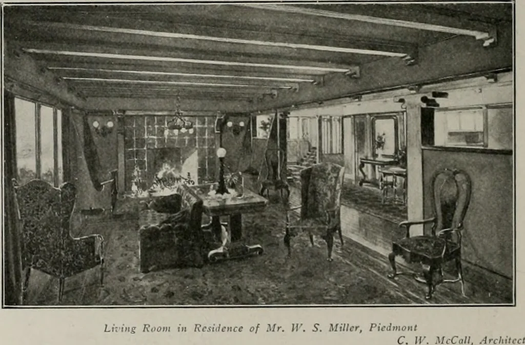 An illustration from The Architect & engineer of California and the Pacific Coast, 1905, leaf 389
