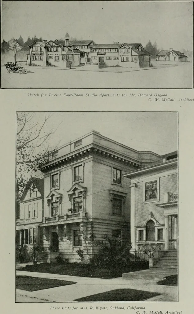 An illustration from The Architect & engineer of California and the Pacific Coast, 1905, leaf 390