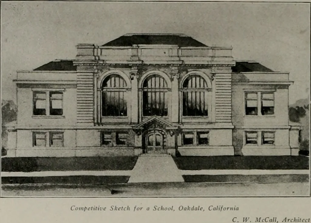 An illustration from The Architect & engineer of California and the Pacific Coast, 1905, leaf 391