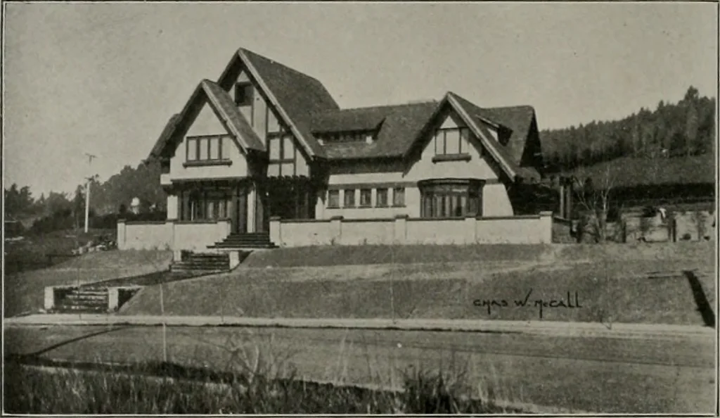 An illustration from The Architect & engineer of California and the Pacific Coast, 1905, leaf 397