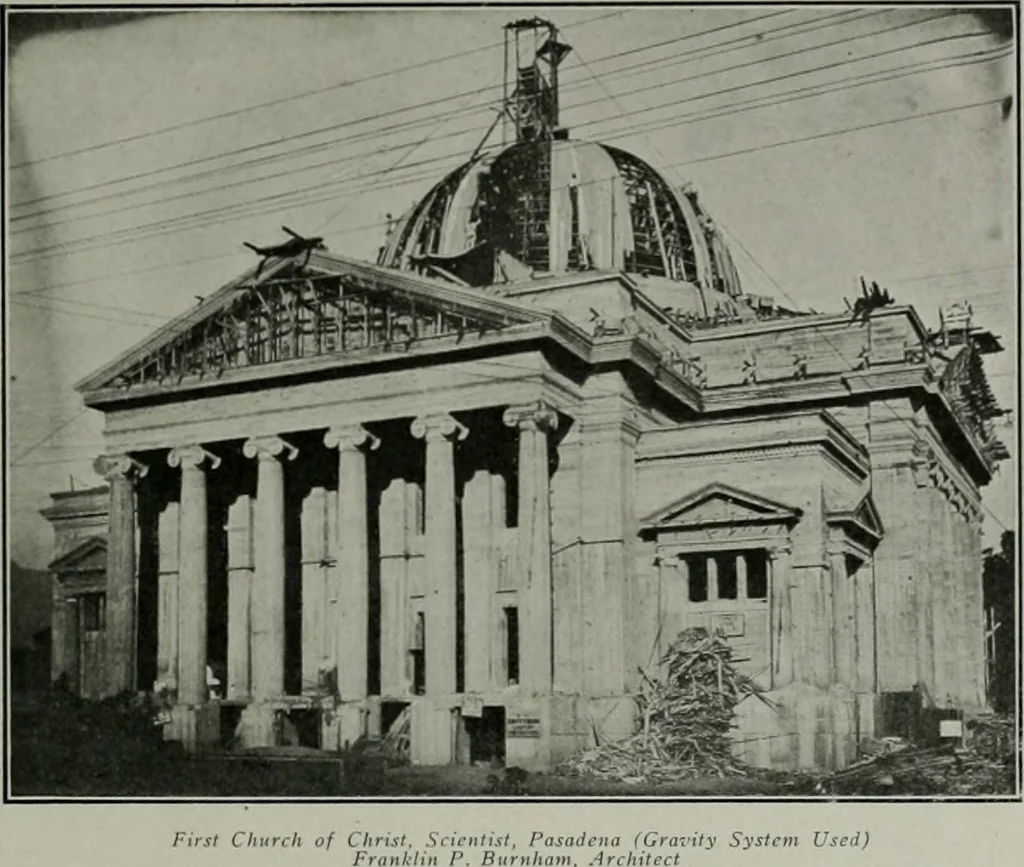 An illustration from The Architect & engineer of California and the Pacific Coast, 1905, leaf 402