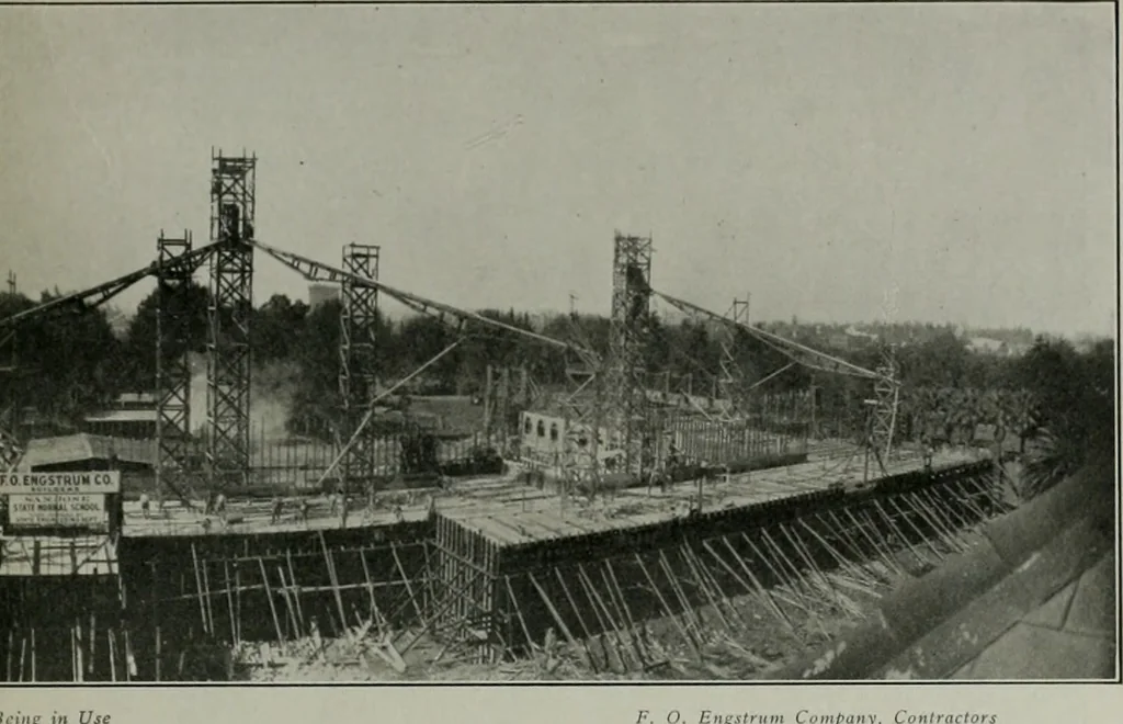 An illustration from The Architect & engineer of California and the Pacific Coast, 1905, leaf 404