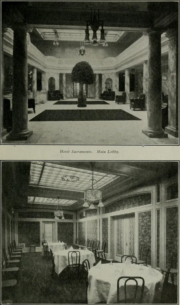An illustration from The Architect & engineer of California and the Pacific Coast, 1905, leaf 48