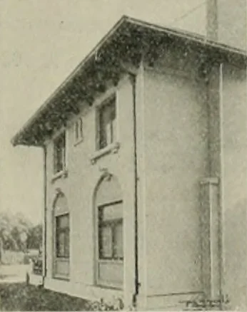 An illustration from The Architect & engineer of California and the Pacific Coast, 1905, leaf 496