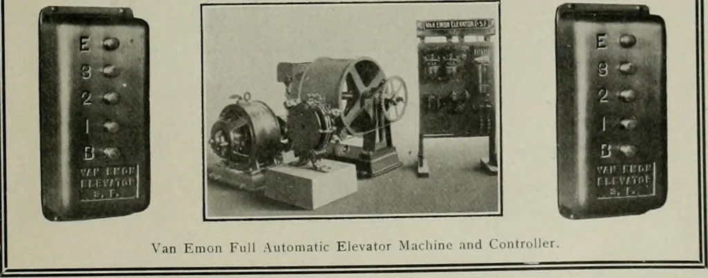 An illustration from The Architect & engineer of California and the Pacific Coast, 1905, leaf 6
