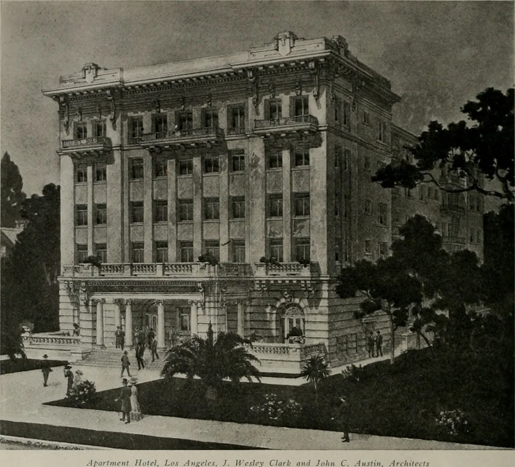 An illustration from The Architect & engineer of California and the Pacific Coast, 1905, leaf 65